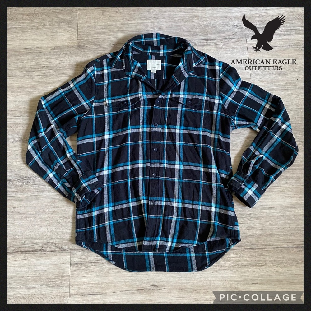 ⭐️AMERICAN EAGLE OUTFITTERS⭐️ PLAID FLANNEL